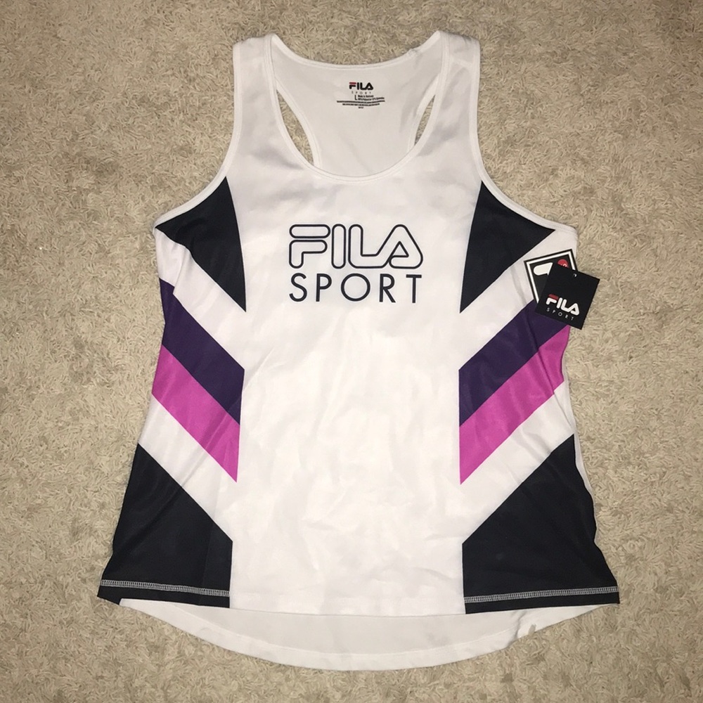 FILA SPORT Sport Athletic Racerback Tank Top Large